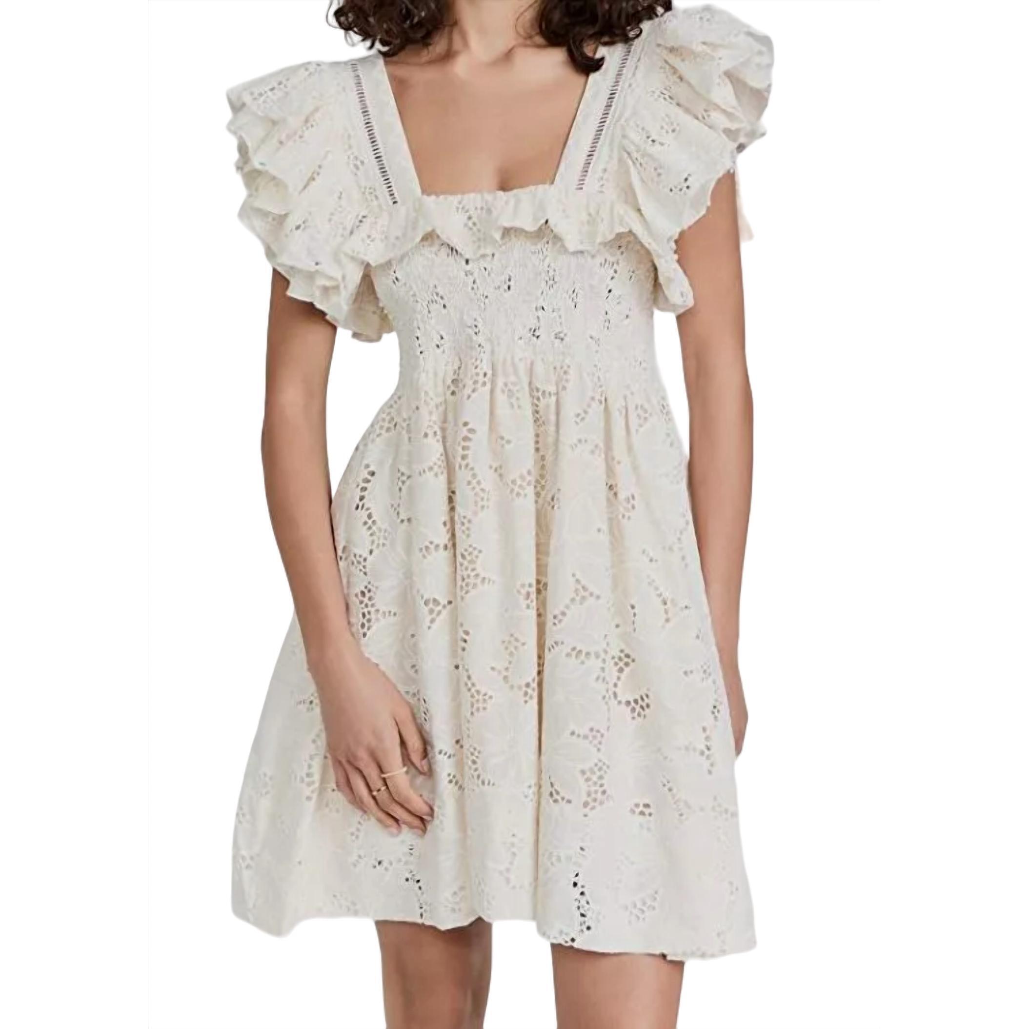 New Lug Von Siga Valery Dress In Stone